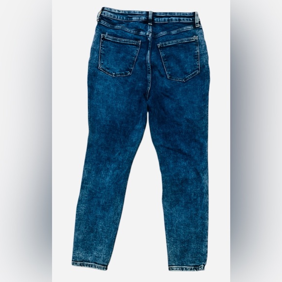 LC Lauren Conrad Dark Blue Skinny 👖Jeans with Embellishments - Picture 6 of 6